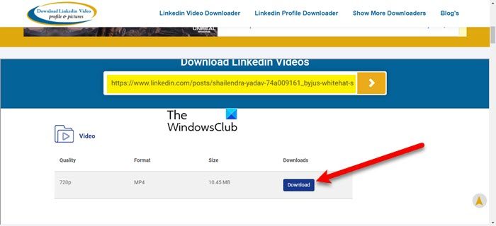 How to download LinkedIn videos to computer