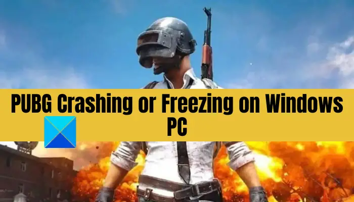 PUBG Crashing or Freezing on Windows PC