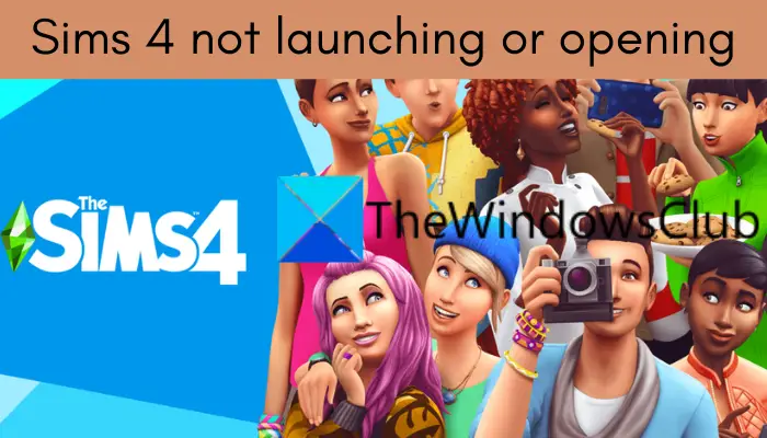 Sims 4 не запускается или не открывается