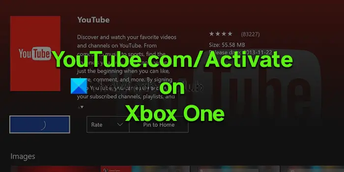 YouTube.com Activate Xbox One problems