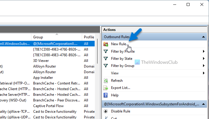 Come impedire a un'applicazione di accedere a Internet in Windows 11/10