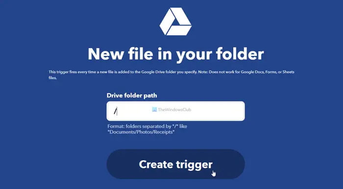 How to connect Google Drive to Notion using IFTTT