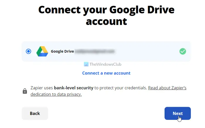 How to connect Google Drive to Notion using Zapier