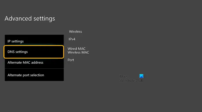 DNS Settings