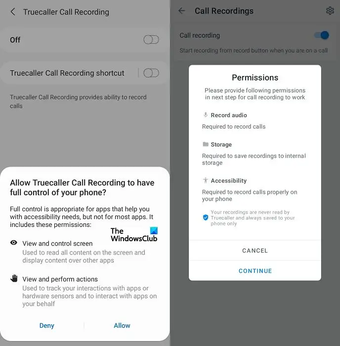 How to use Truecaller to record your calls