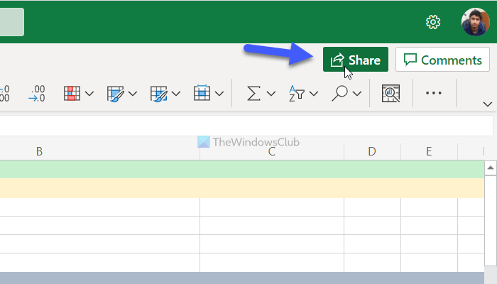 How to set expiration date when sharing Excel files online