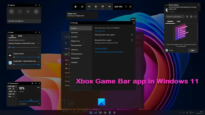 legaal gokken Niet genoeg How to use the Xbox Game Bar in Windows 11