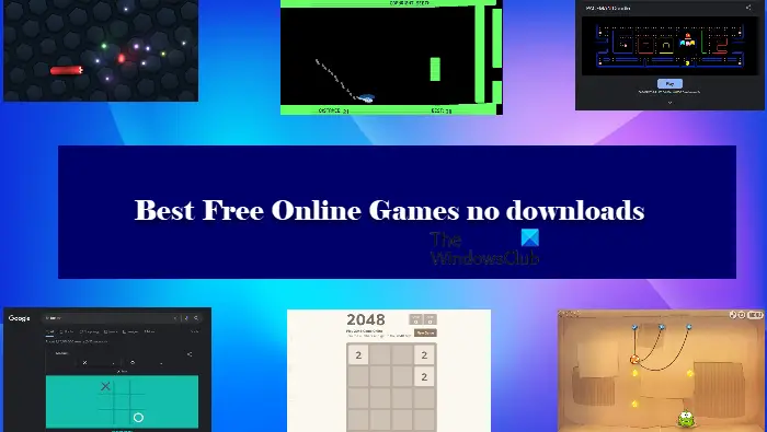 Best Free Online Games No Downloads