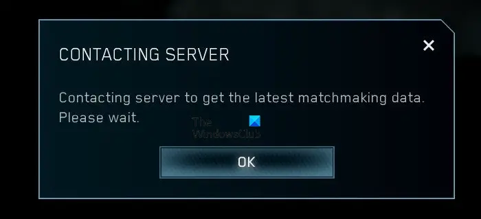 Contacting Server in Halo Master Chief Collection