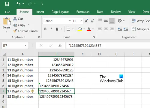 Converting number into text in Excel