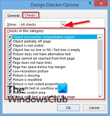 How to use Design Checker in Publisher - 71