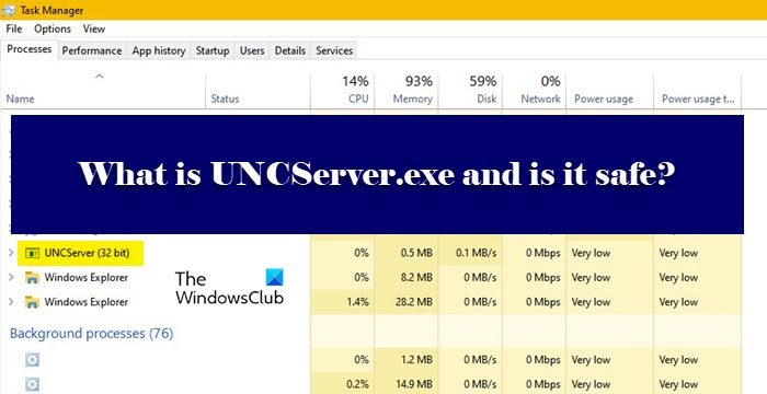 What is UNCServer.exe and is it safe