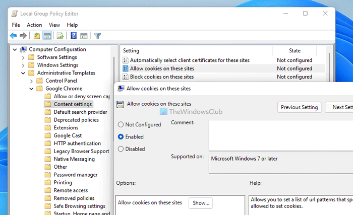 Comment Autoriser Ou Bloquer Les Cookies Sur Des Sites Web Spécifiques Sur Google Chrome 1 Comment Autoriser Ou Bloquer Les Cookies Sur Des Sites Web Spécifiques Sur Chrome