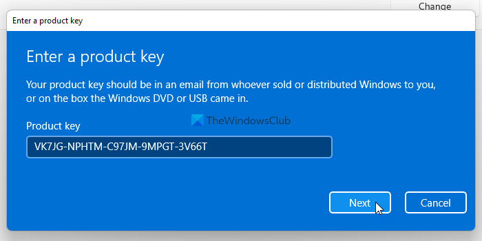 How To Change Windows 10 Product Key