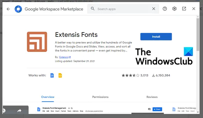 How to add more fonts to Google Docs