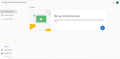 set up remote access