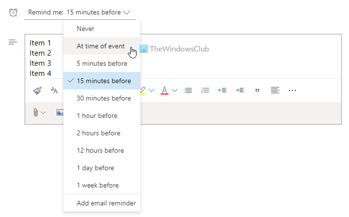 Come utilizzare il calendario di Outlook come app per l'elenco delle cose da fare 