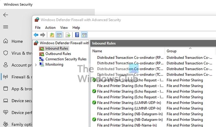 Le Partage D'imprimante Ne Fonctionne Pas Sous Windows Modifier Les Paramètres Du Pare-Feu Windows