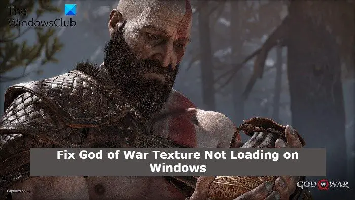 God of War Textures not loading or loading in low resolution