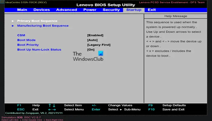 How to use BIOS settings on Windows computers-2