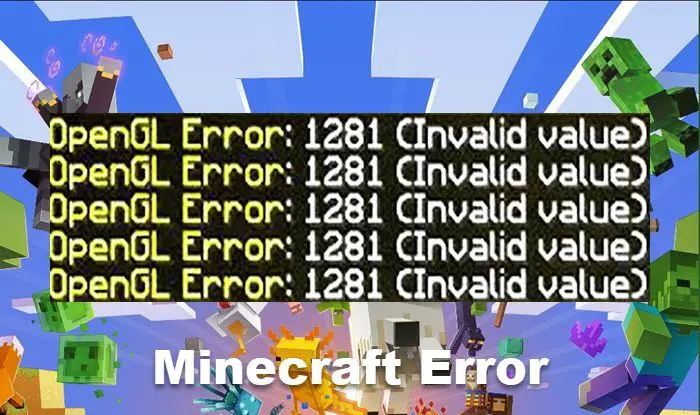 Minecraft OpenGL Error 1281