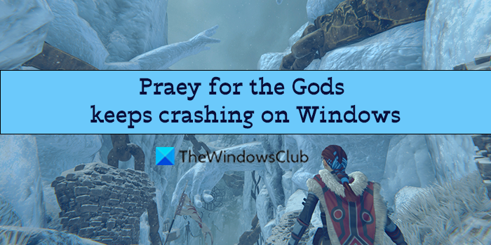 Fix Praey for the Gods keeps crashing or freezing on Windows 11/10