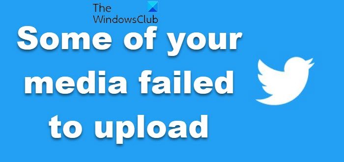 Some of your media failed to upload