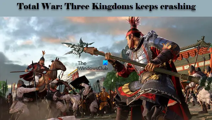 Total War: Three Kingdoms keeps crashing