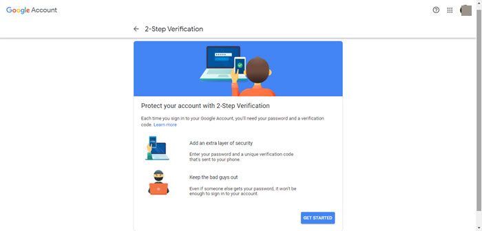 ow to set up Two-factor authentication (2FA) for Gmail in Outlook