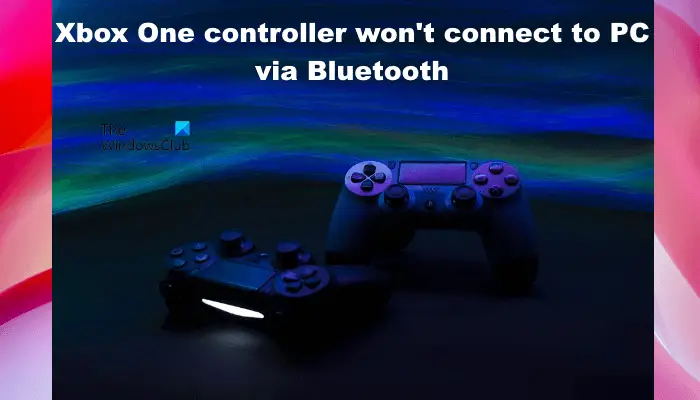 Xbox controller not connecting via Bluetooth