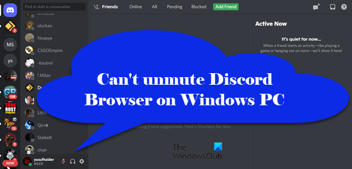 Impossible De Réactiver Le Navigateur Discord Sur Un Pc Windows Impossible De Réactiver Le Navigateur Discord Sur Un Pc Windows