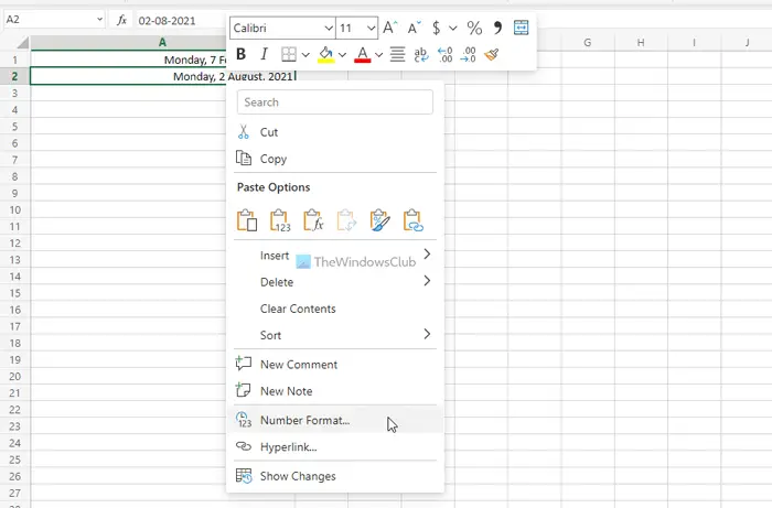 How to change date format in Google Sheets and Excel Online