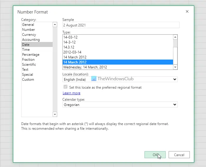 How to change date format in Google Sheets and Excel Online