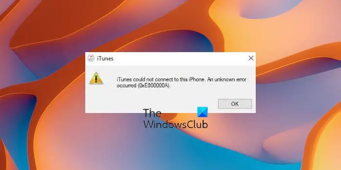 Как исправить ошибку iTunes 0xE80000A при подключении iPhone к Windows 10
