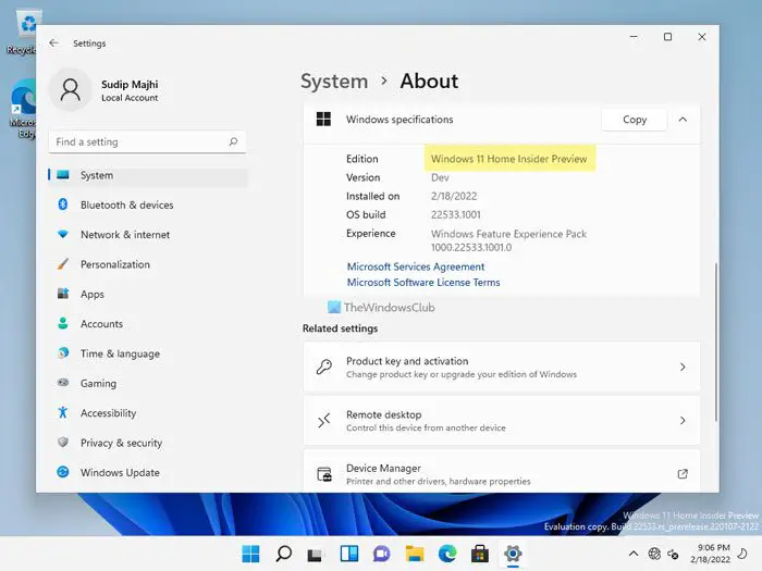 Come installare Windows 11 Home senza account Microsoft