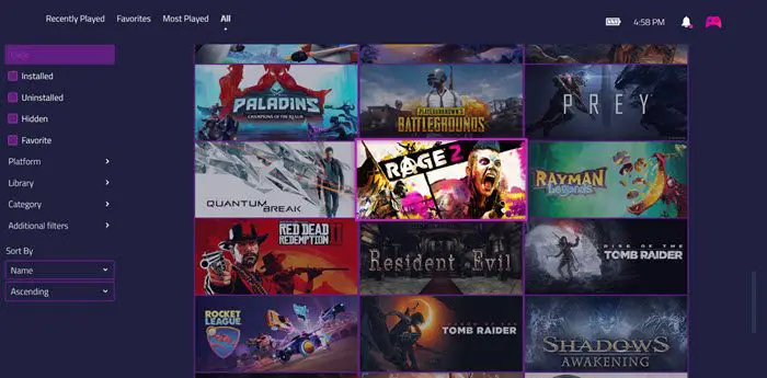 game launcher app pc windows 10 free download / X