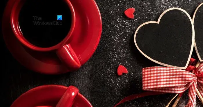 Valentine's day themes for Windows 11/10