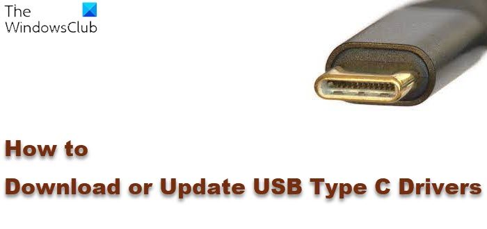 Download or update USB Type C Drivers