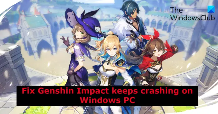Genshin Impact keeps crashing or freezing on Windows PC
