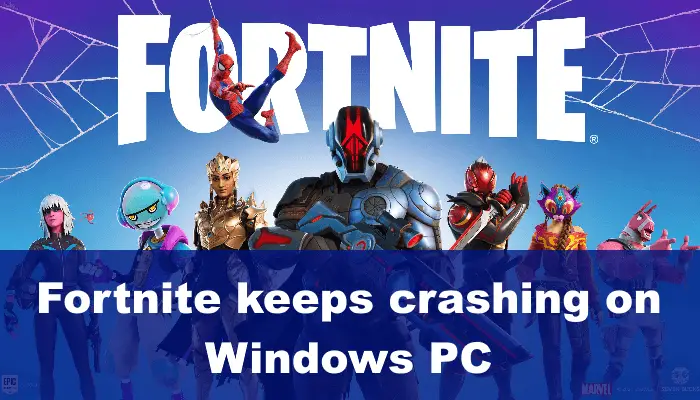 Fortnite keeps crashing or freezing on Windows PC