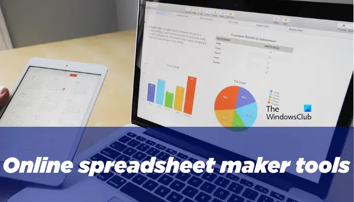 Best free Online Spreadsheet Maker software and tools