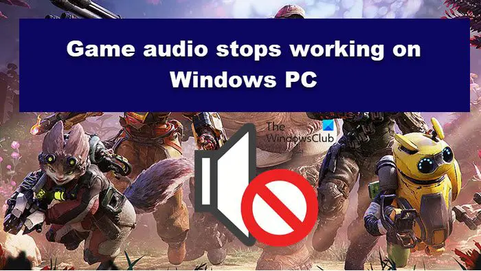 Game-audio werkt niet meer op Windows-pc