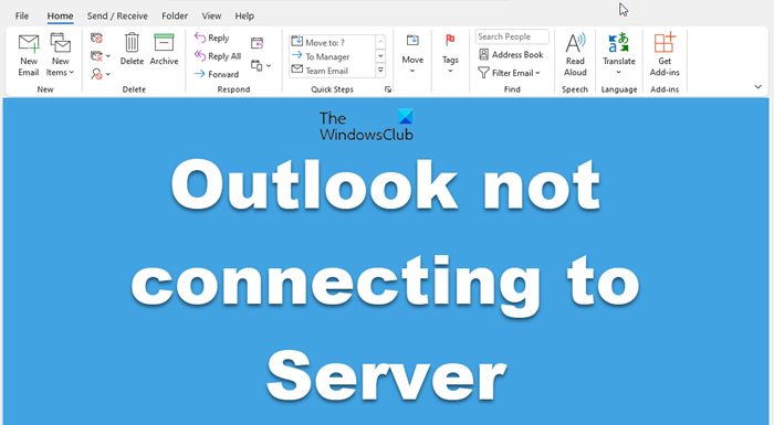 Fix Outlook not connecting to Server on Windows 11 10 - 85