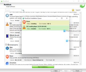 Install multiple Programs at once using free Bulk Software Installer for PC