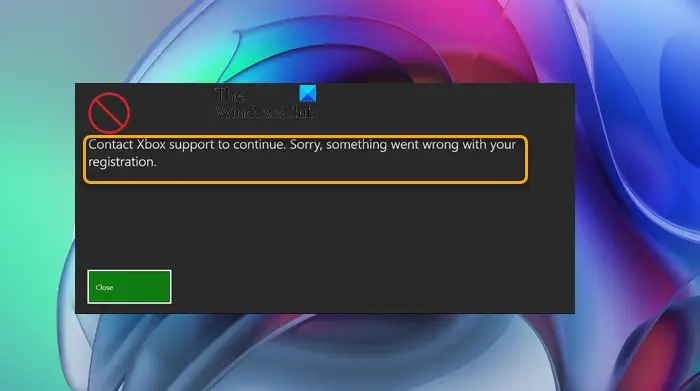 Sorry, something went wrong with your registration Xbox Insider Hub error