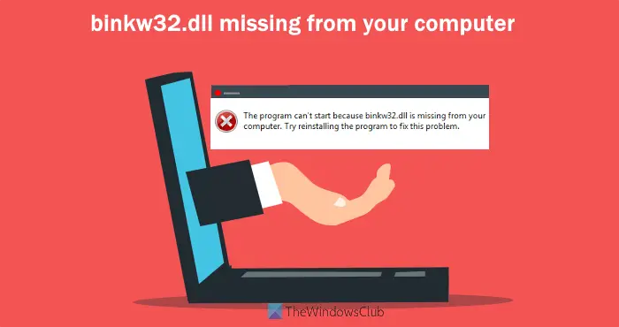 binkw32.dll missing from your computer