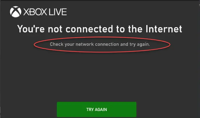 Check Xbox Internet Connection