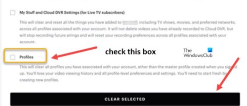 How to delete one or all profiles in Hulu