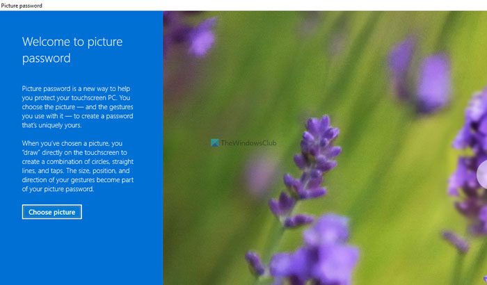 How to Create and Set Up Picture Password or PIN in Windows 11/10/8.1