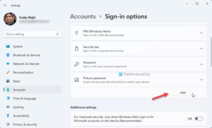 How to Create and Set Up Picture Password or PIN in Windows 11/10